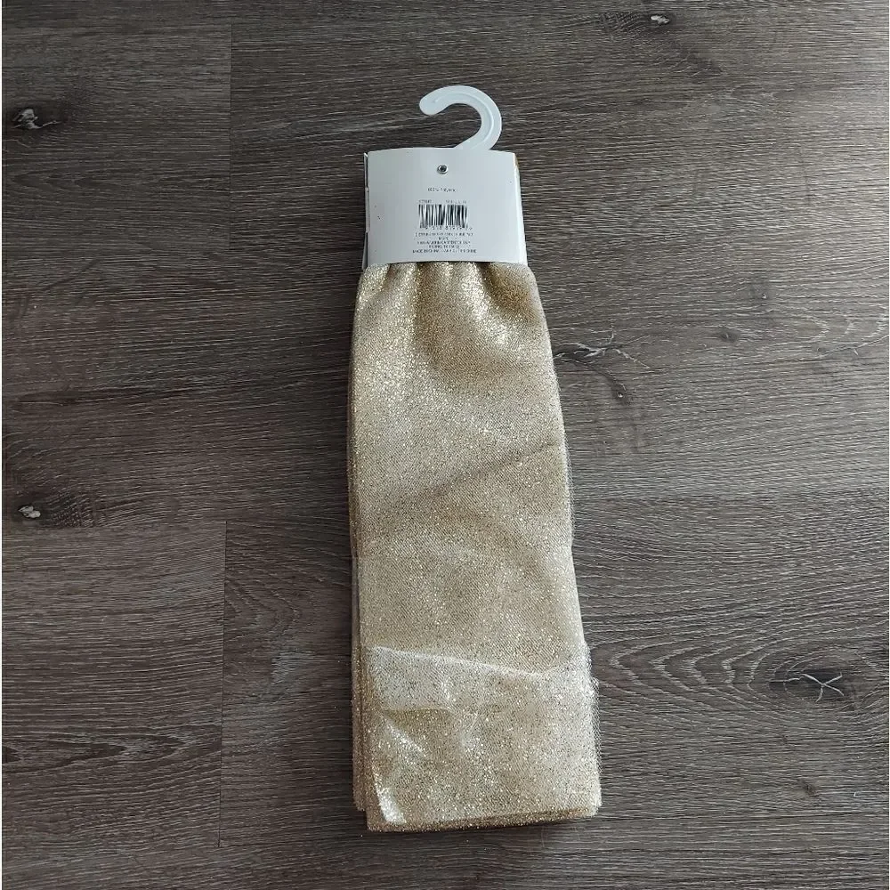 Gold Glitter Pre-Cut Tulle Strips by Celebrate It